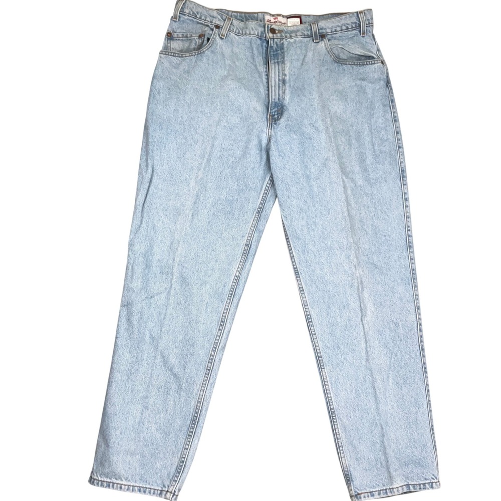 Levi Strauss Signature‎ 545 Mens 40W 32L Light Blue Loose Fit Denim